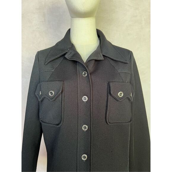Vintage 1970s Dagger Collar Jacket - Picture 3 of 4